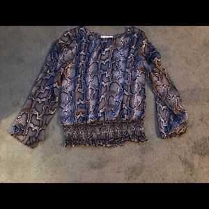 Beautiful Snake Pattern Michael Kors Top